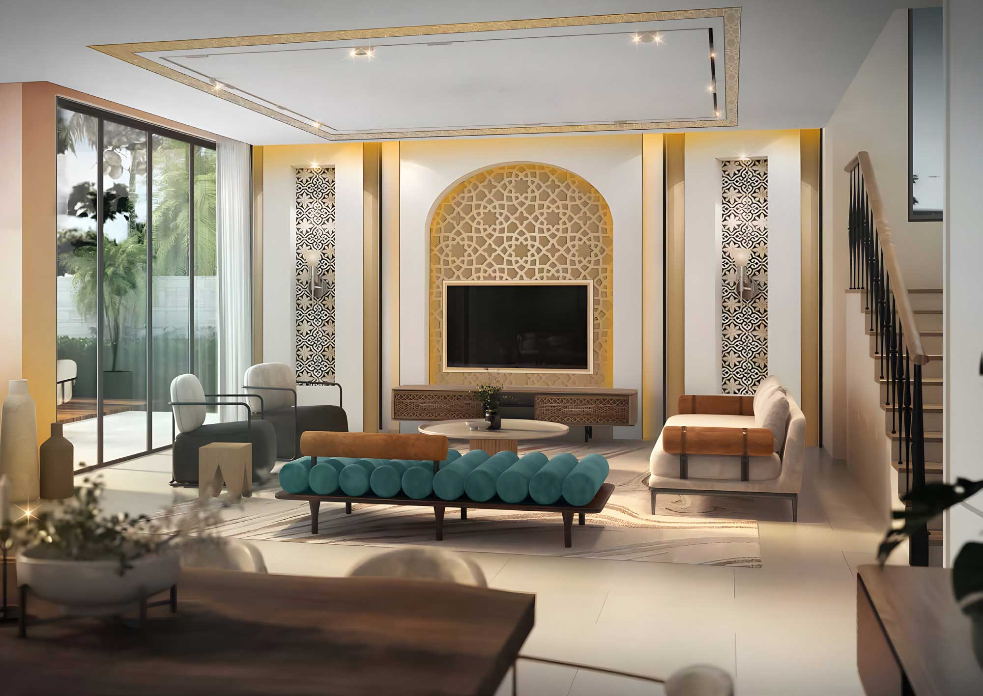 Luxury waterfront townhouse in DAMAC Islands