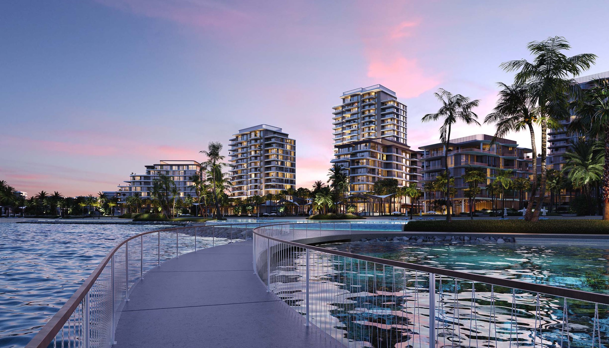 waterfront apartments in dubai islands